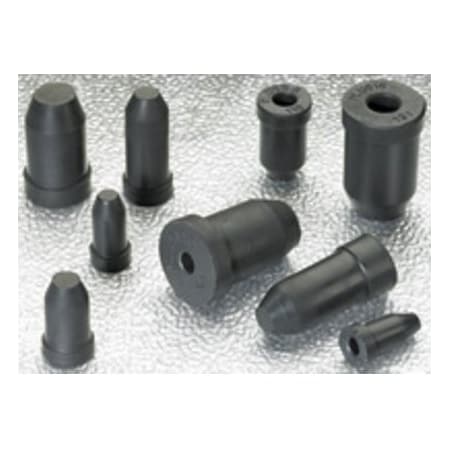 Rubber Seal Plugs-RSP0500-SBR/NR-BLACK, 250PK